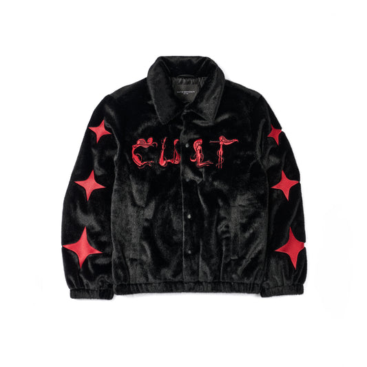 Cult's Polar Fleece Jacket in Black