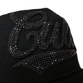 Cult's Crystal Paisley Shimuchan Logo Mesh Back Trucker Hat in Black