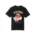 Cult's Short Sleeve Crew Neck Tee "Rolling Stoned" in Pirate Black