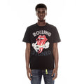 Cult's Short Sleeve Crew Neck Tee "Rolling Stoned" in Pirate Black