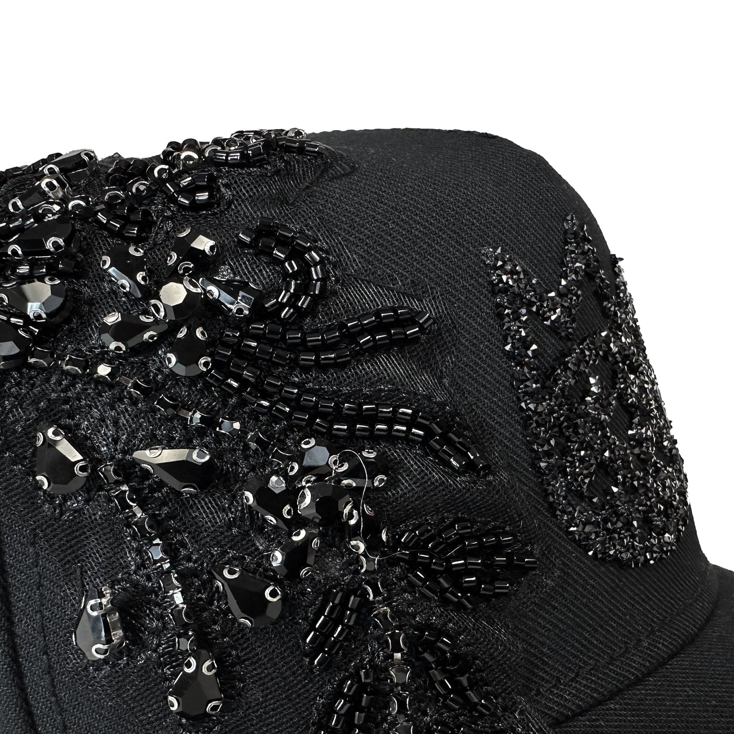 Cult x El Alfa Premium Snapback Trucker Hat in Black