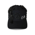 Cult x El Alfa Premium Snapback Trucker Hat in Black