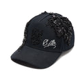 Cult x El Alfa Premium Snapback Trucker Hat in Black
