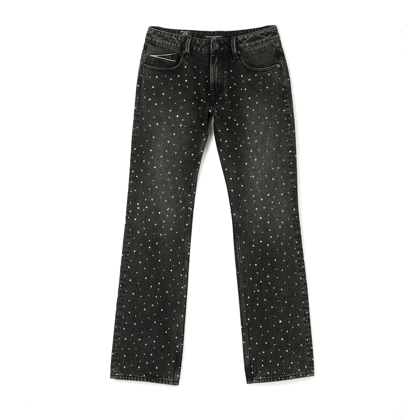 Cult's Signature Hagen Relaxed Jeans in Crystal