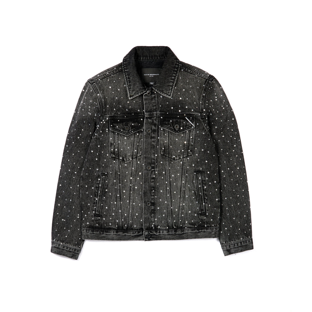 Cult's Signature Type II Denim Jacket In Crystal