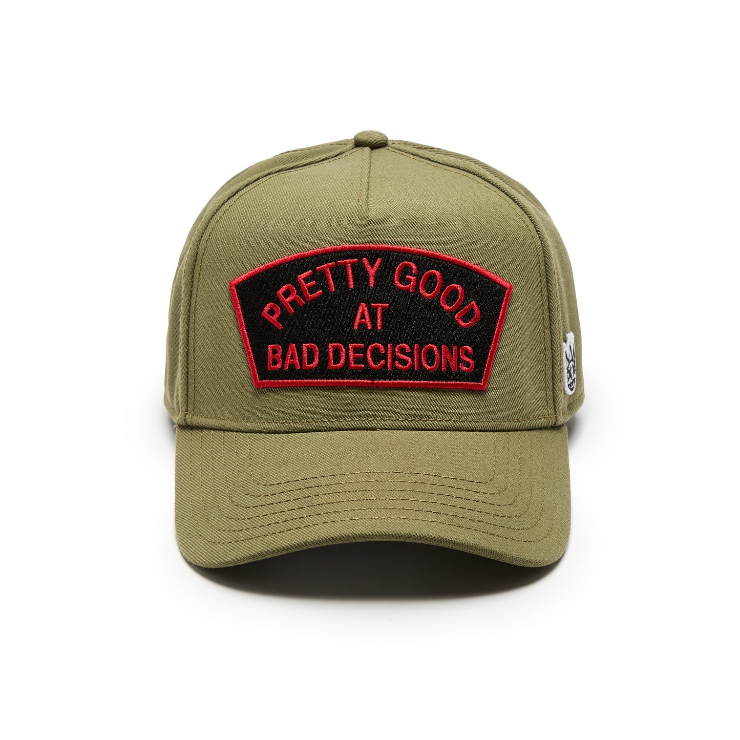 Cult's Bad Decisions-A Frame Snapback in Green
