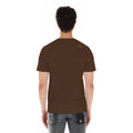 Cult's Short Sleeve Crew Neck Tee "Lollipop" in Brown