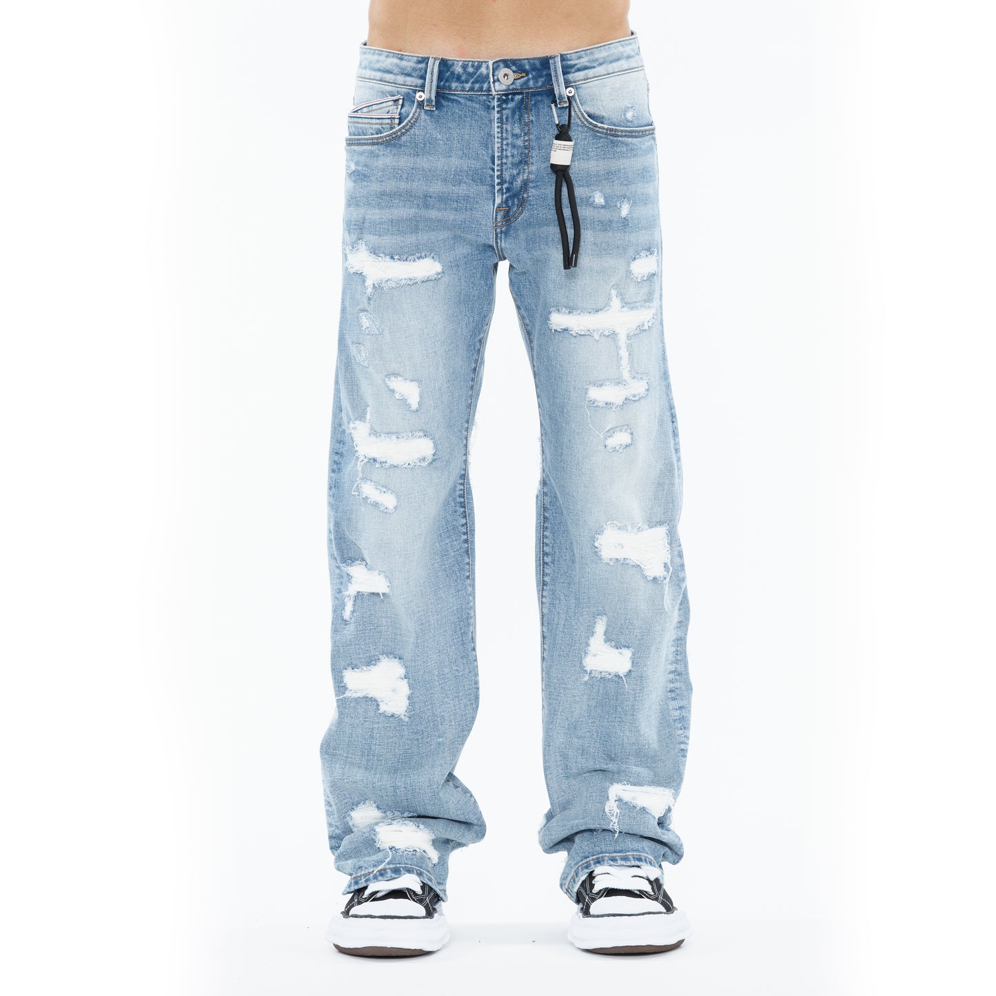 Cult's Grunge Baggy 607 Jeans in Back Emb