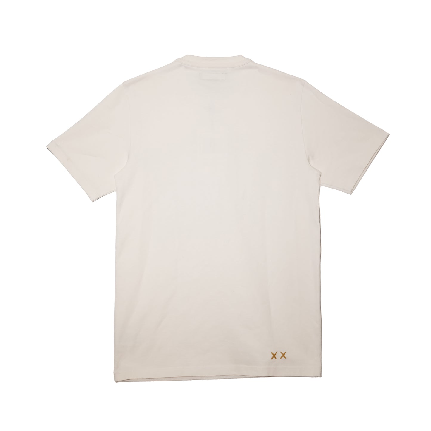 Cult's Crystallized Limited Edition Heavyweight Short Sleeve Crew Neck Tee "Cuba" in Winter White