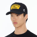 Cult's "Cant Do Epic Shit" Mesh Back Trucker Hat in Black