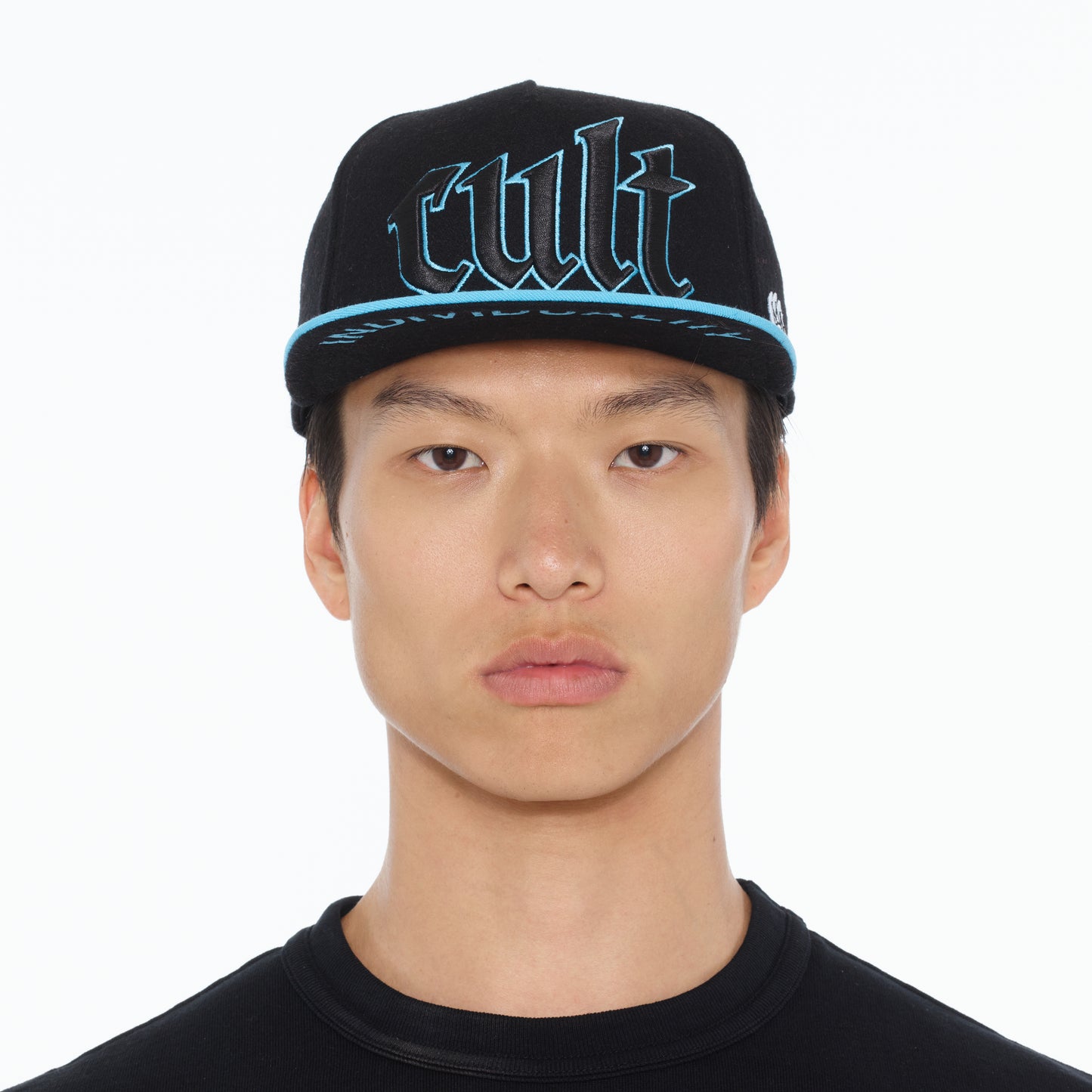 Cult's Old English Cult Logo Hat in Black