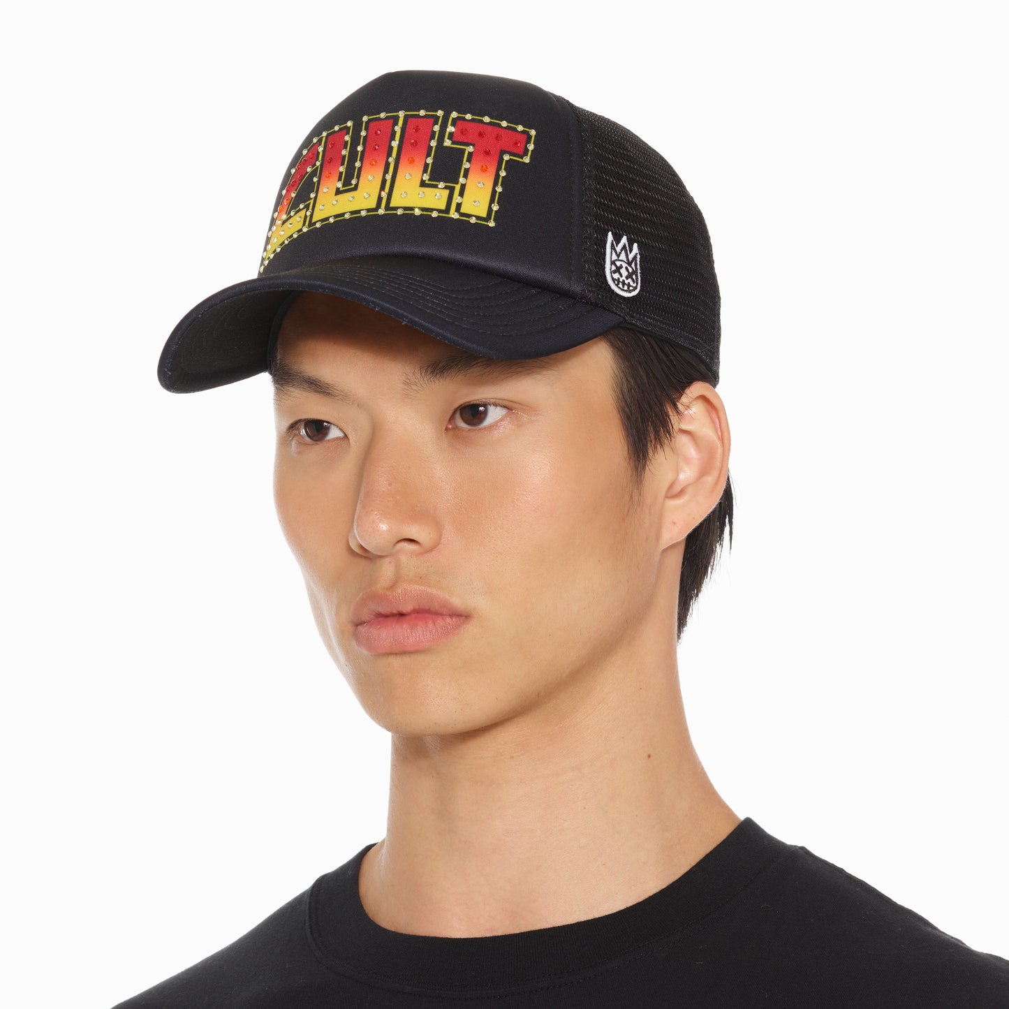 Cult's Cult Rock Logo Hat in Black