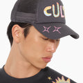 Cult's Hand Drawn Hat in Steel