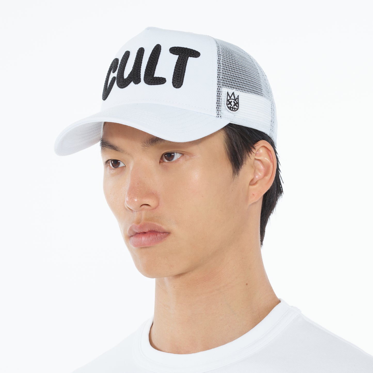 Cult's Cult Chain Logo Hat in White