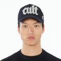 Cult's Crystal Cult Script Logo Hat in Black