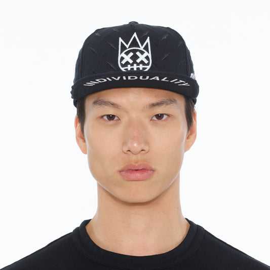 Cult's Diamond Plate Trucker Hat in Black