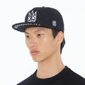 Cult's Diamond Plate Trucker Hat in Black