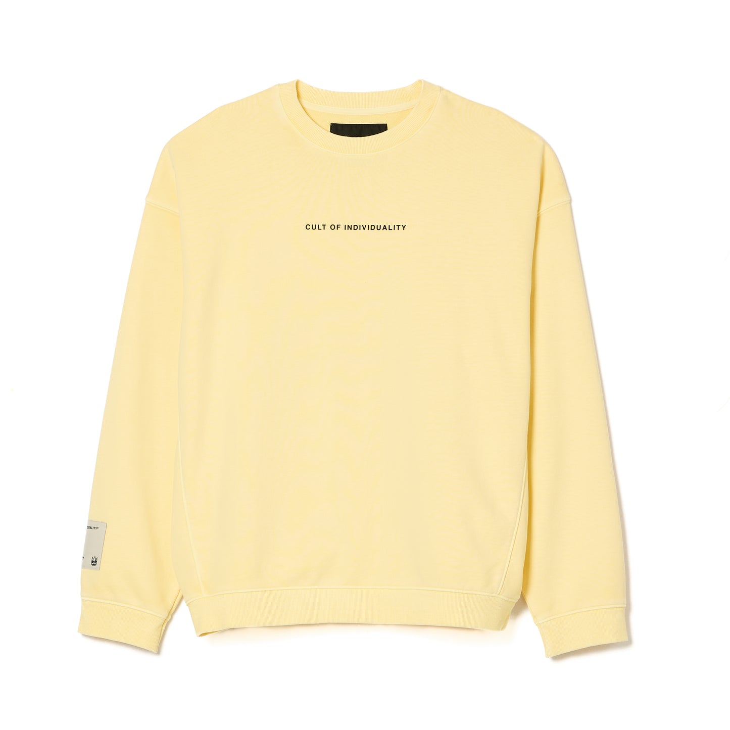 Cult's Crew Neck Fleece in Banana