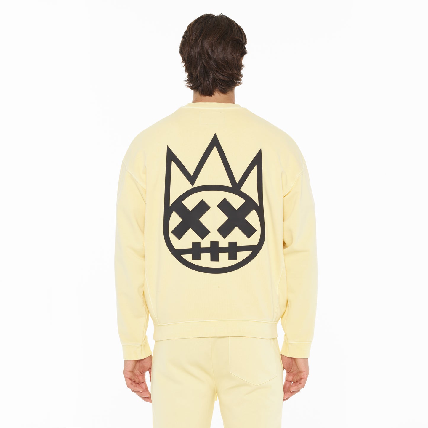 Cult's Crew Neck Fleece in Banana