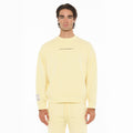 Cult's Crew Neck Fleece in Banana