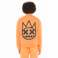 Cult's Crew Neck Fleece in Orange