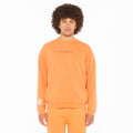 Cult's Crew Neck Fleece in Orange