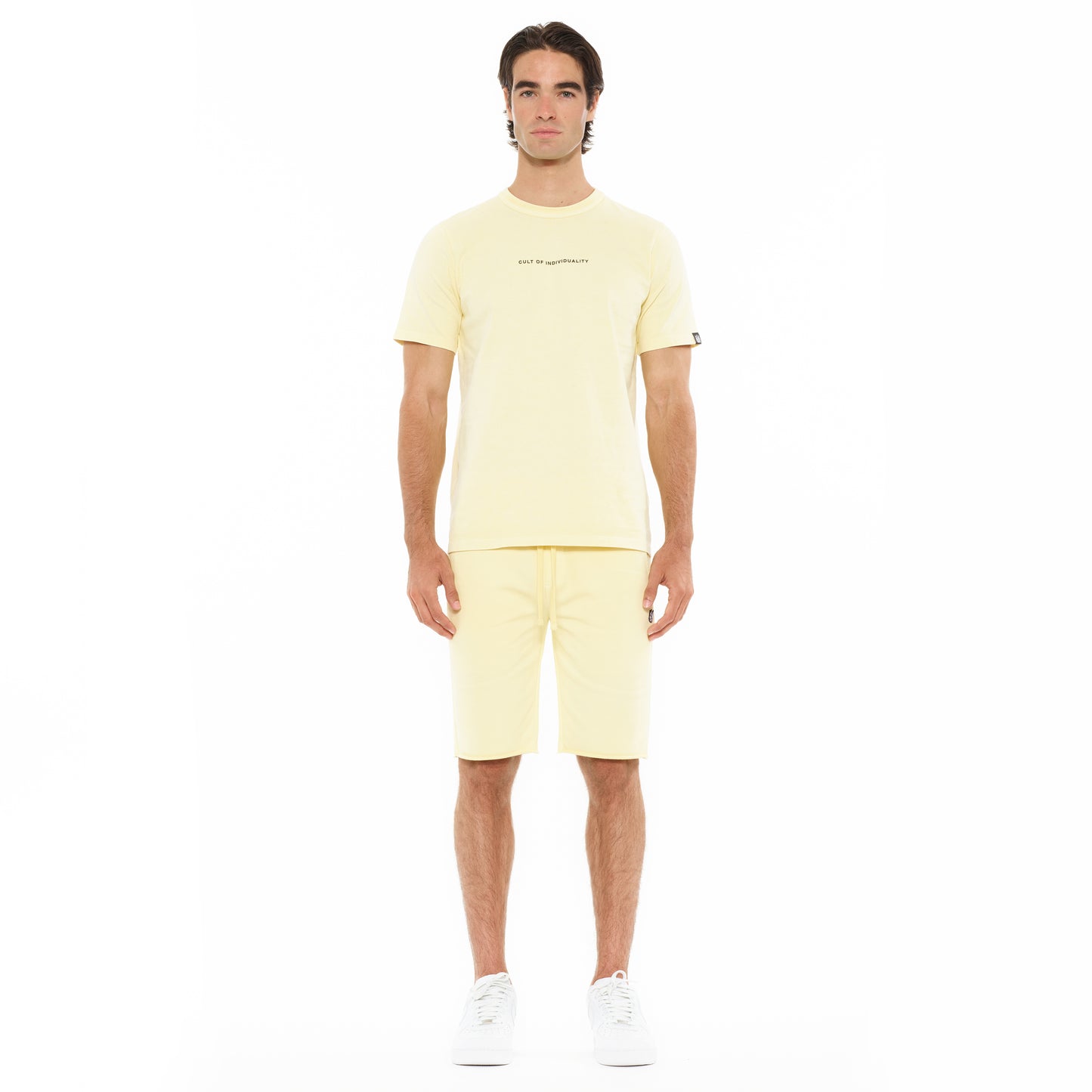 Cult's French Terry Sweatshorts in Banana