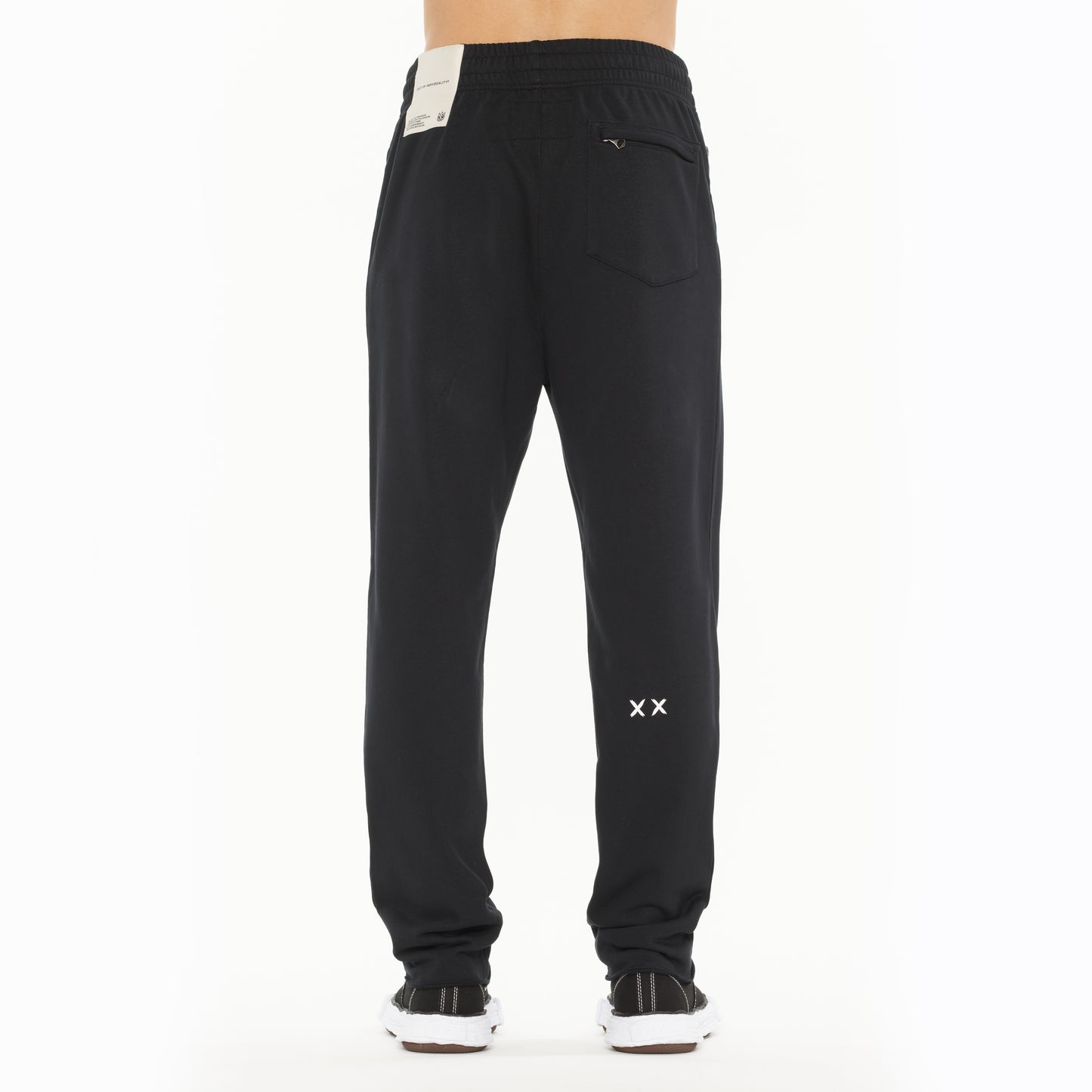 Cult's Open Hem Sweatpants in Black