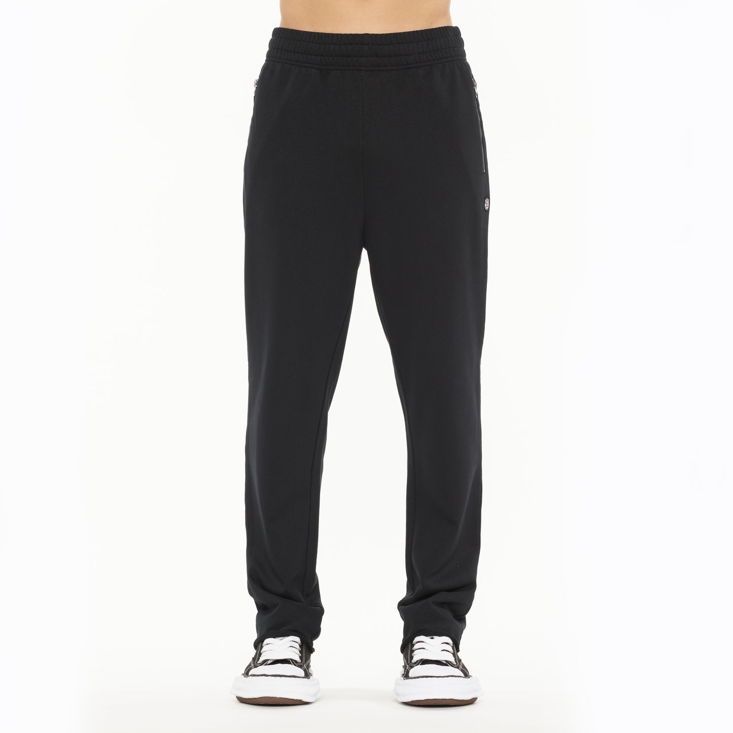 Cult's Open Hem Sweatpants in Black