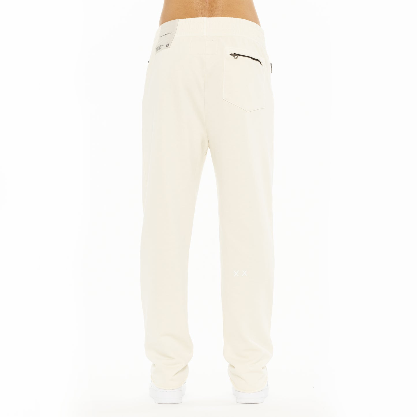 Cult's Open Hem Sweatpants in Winter White