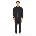 Cult's Zip Hooded Sweatshirt in Black