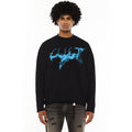 Cult's Crew Novelty Sweatshirt in Black