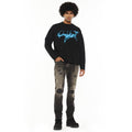Cult's Crew Novelty Sweatshirt in Black