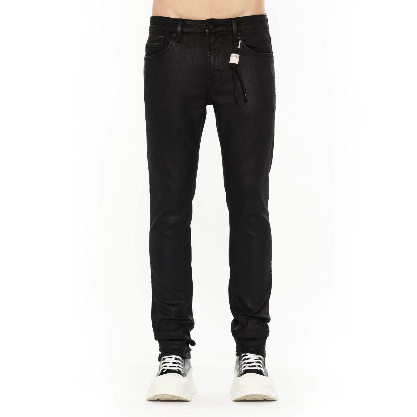 Cult's Rocker Slim 602 Jeans in Black Coated