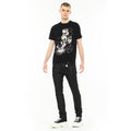 Cult's Rocker Slim 602 Jeans in Black Coated
