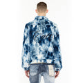 Cult's Type II Polar Fleece Jacket in Navy Faux Fur