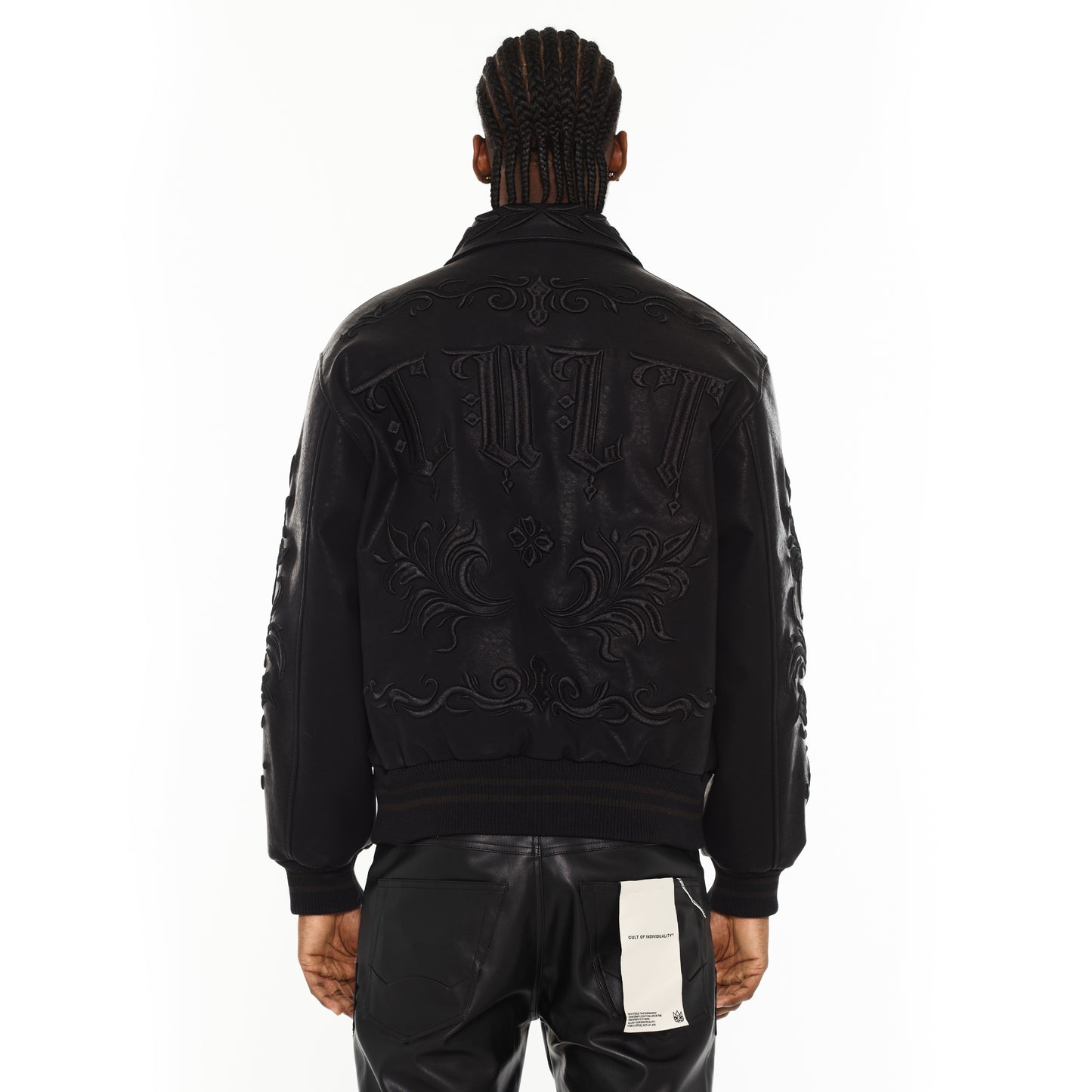 Cult's Varsity Jacket in Black