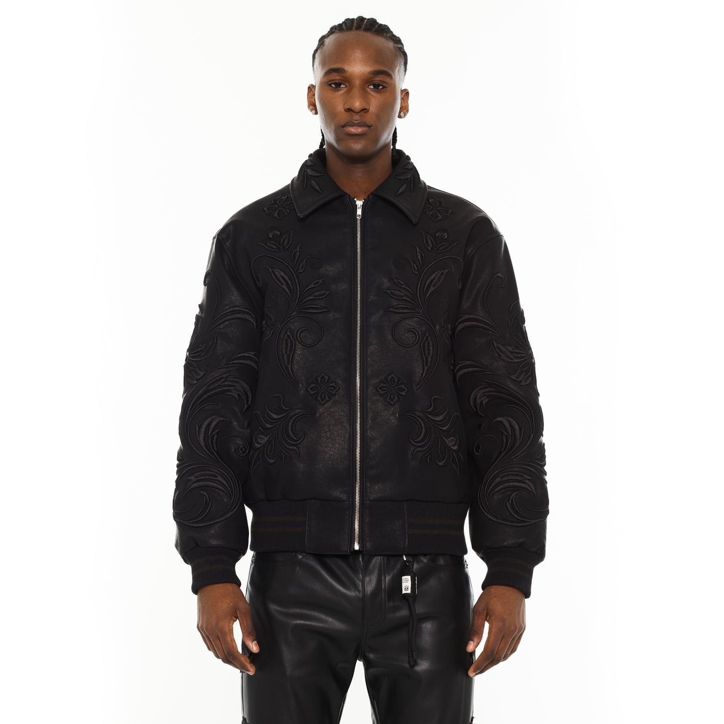 Cult's Varsity Jacket in Black