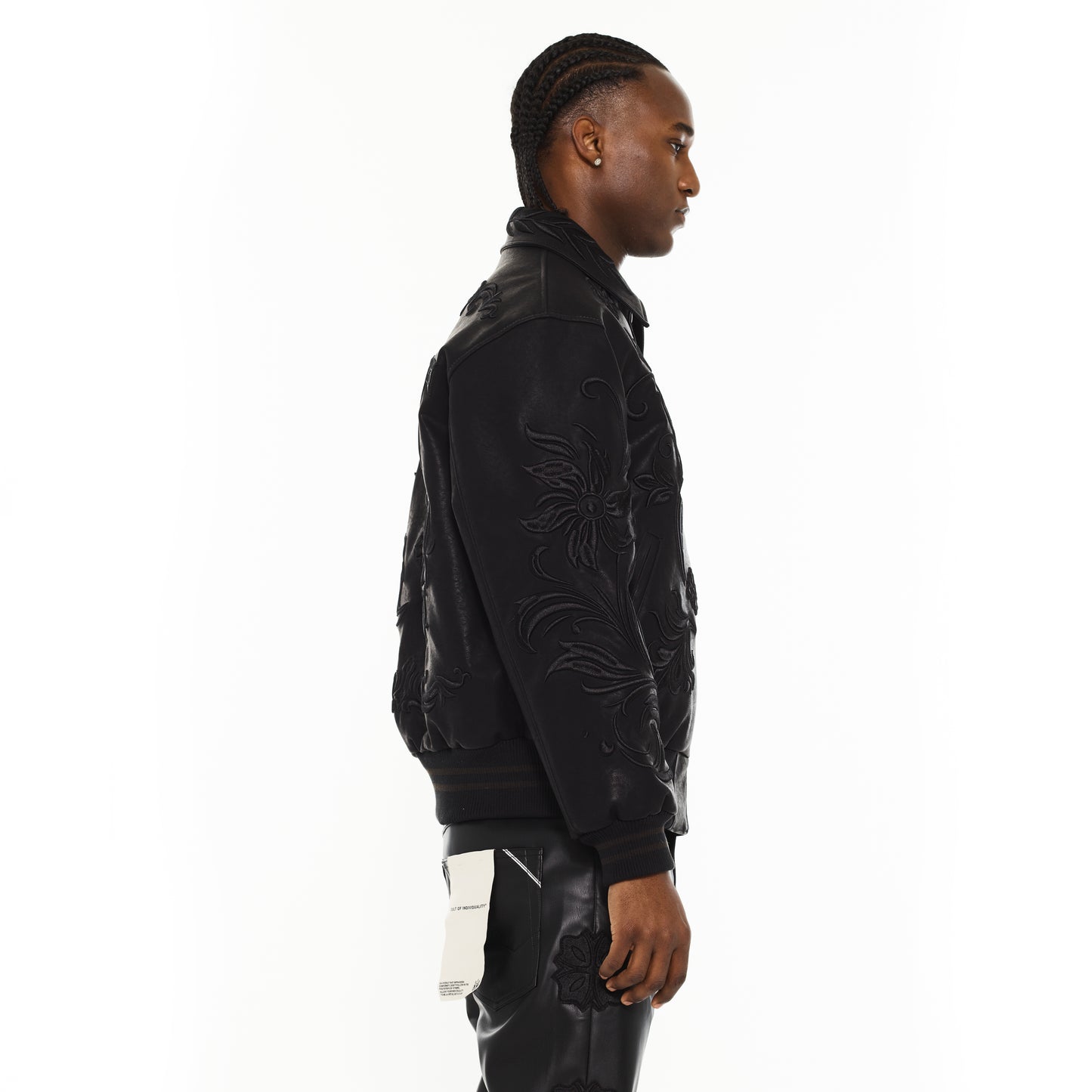 Cult's Varsity Jacket in Black