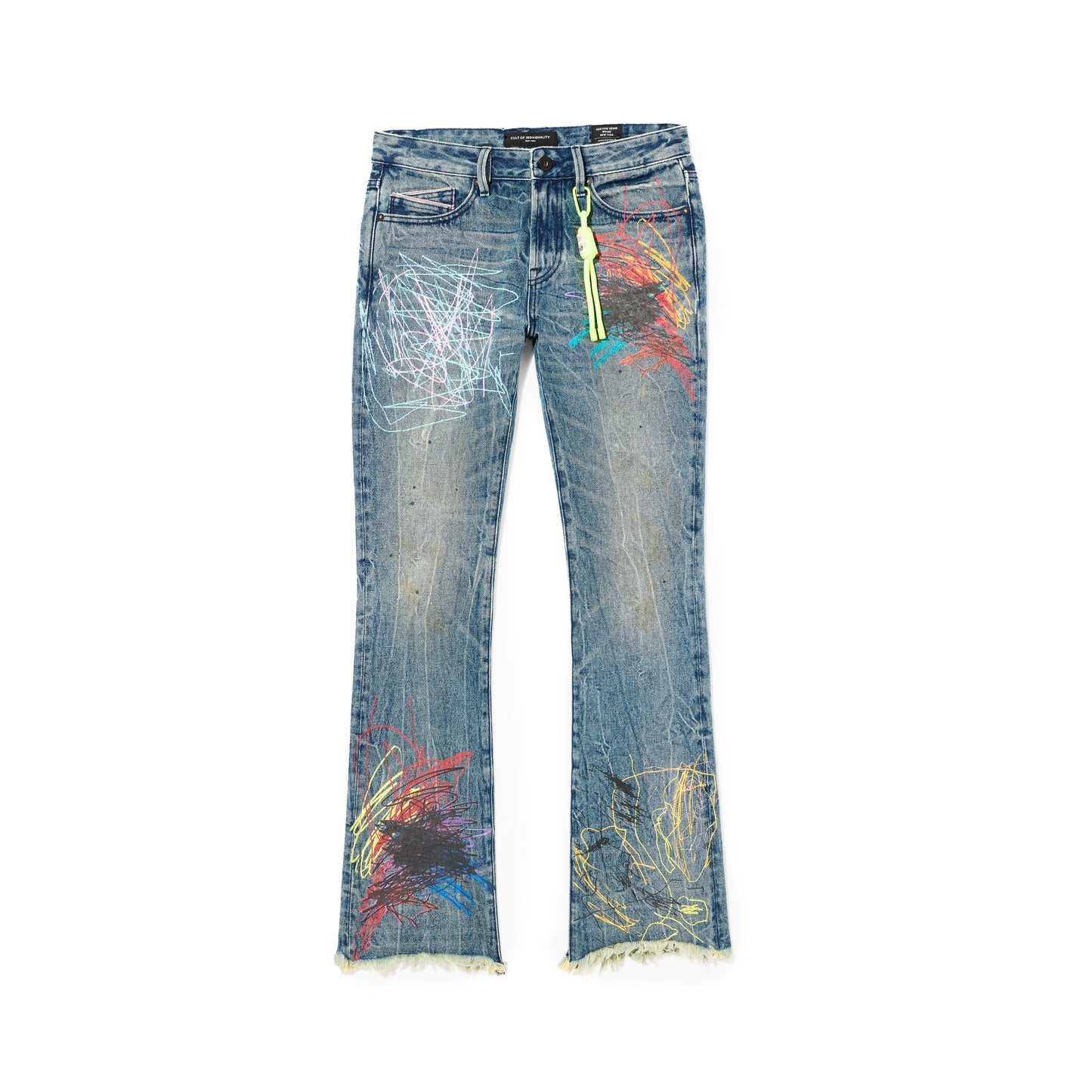 Cult's Lenny Bootcut 603 Jeans in Scribble