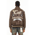 Cult's Legends Varsity Jacket in Brown
