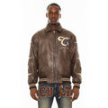 Cult's Legends Varsity Jacket in Brown