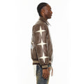 Cult's Legends Varsity Jacket in Brown