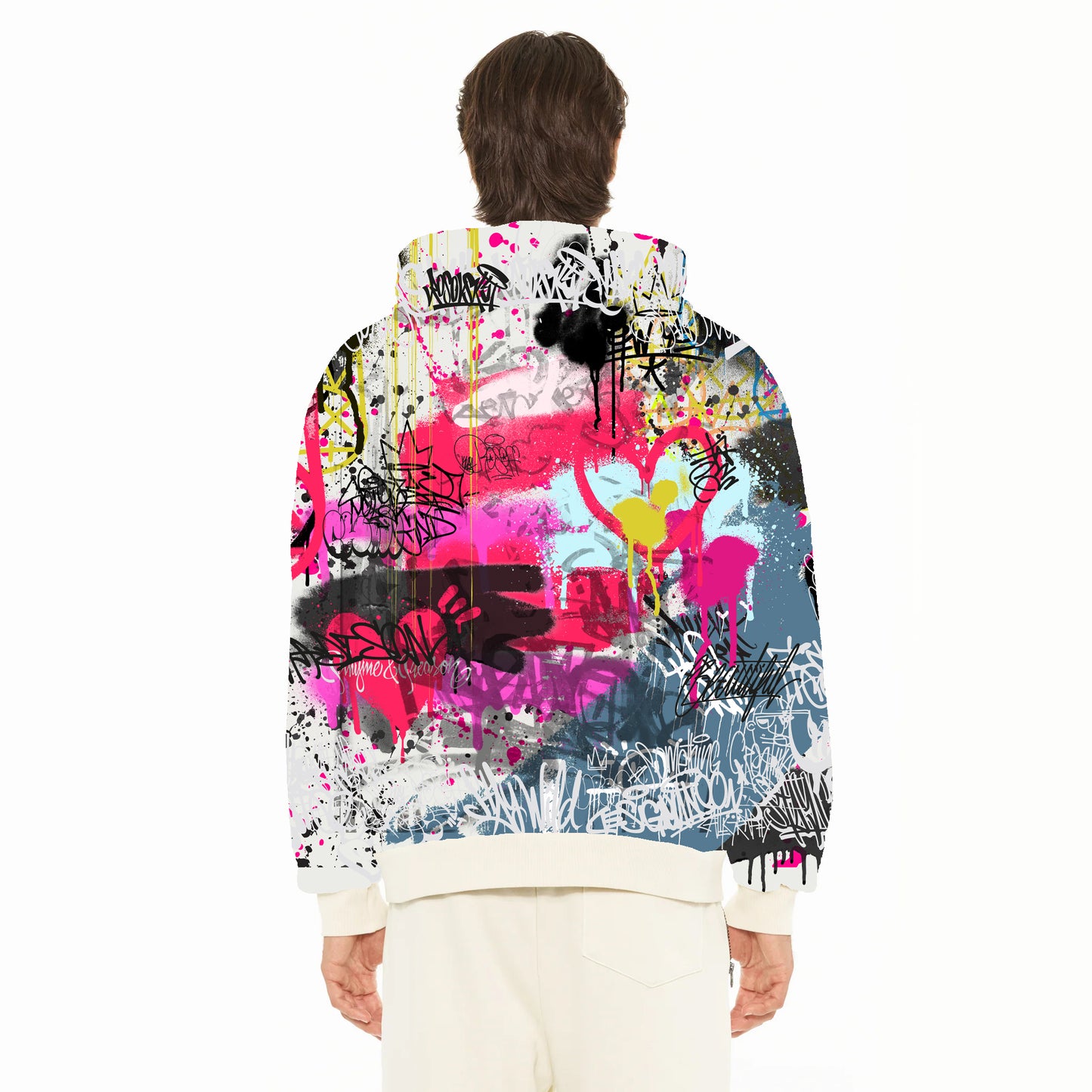 Cult's Pullover Novelty Hoody in All Over Print