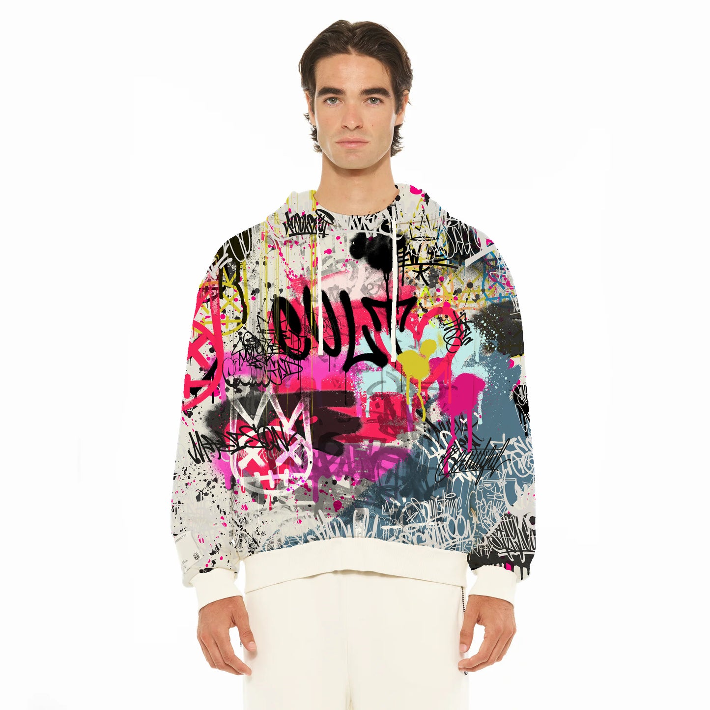 Cult's Pullover Novelty Hoody in All Over Print
