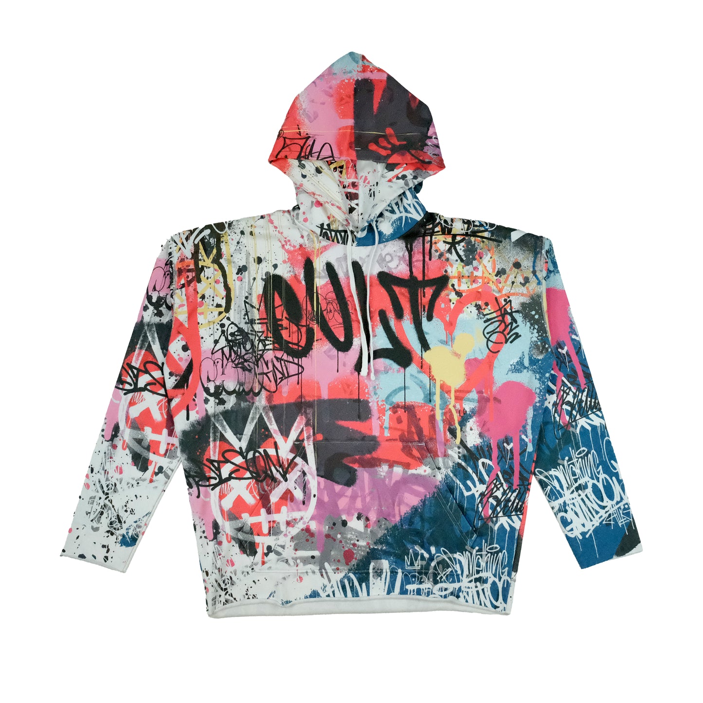 Cult's Pullover Novelty Hoody in All Over Print