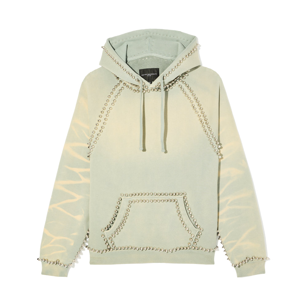 Cult's Pullover Novelty Hoody in Smog