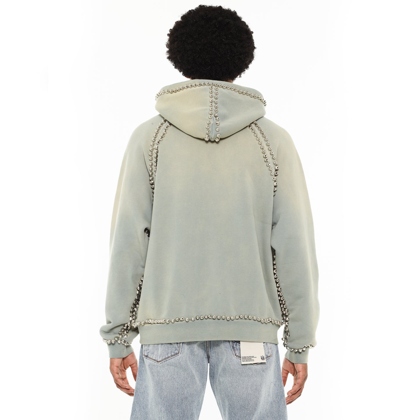 Cult's Pullover Novelty Hoody in Smog