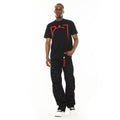 Cult's Oversized Heavyweight Boxy Fit Short Sleeve Crew Neck Tee "Arch Logo" in Black