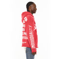 Cult's Pullover Novelty Hoody "Cult Lovers" in Rogue Red